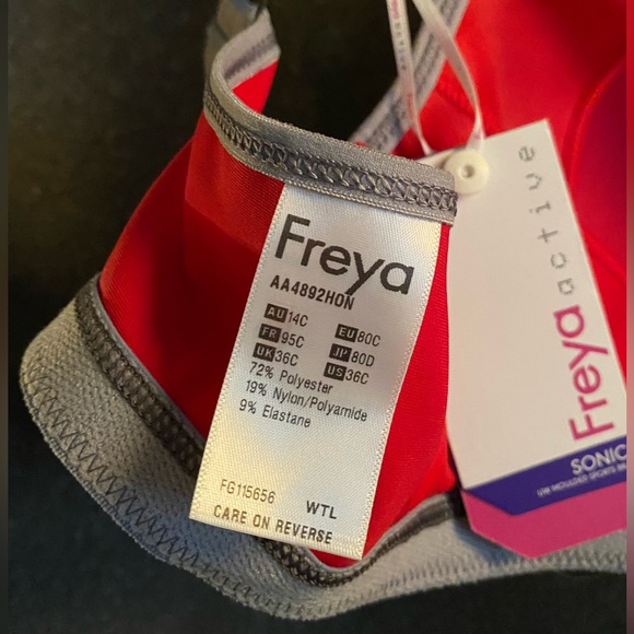 Freya Sonic Sports Bra 36C w/ underwire - Picture 4 of 8